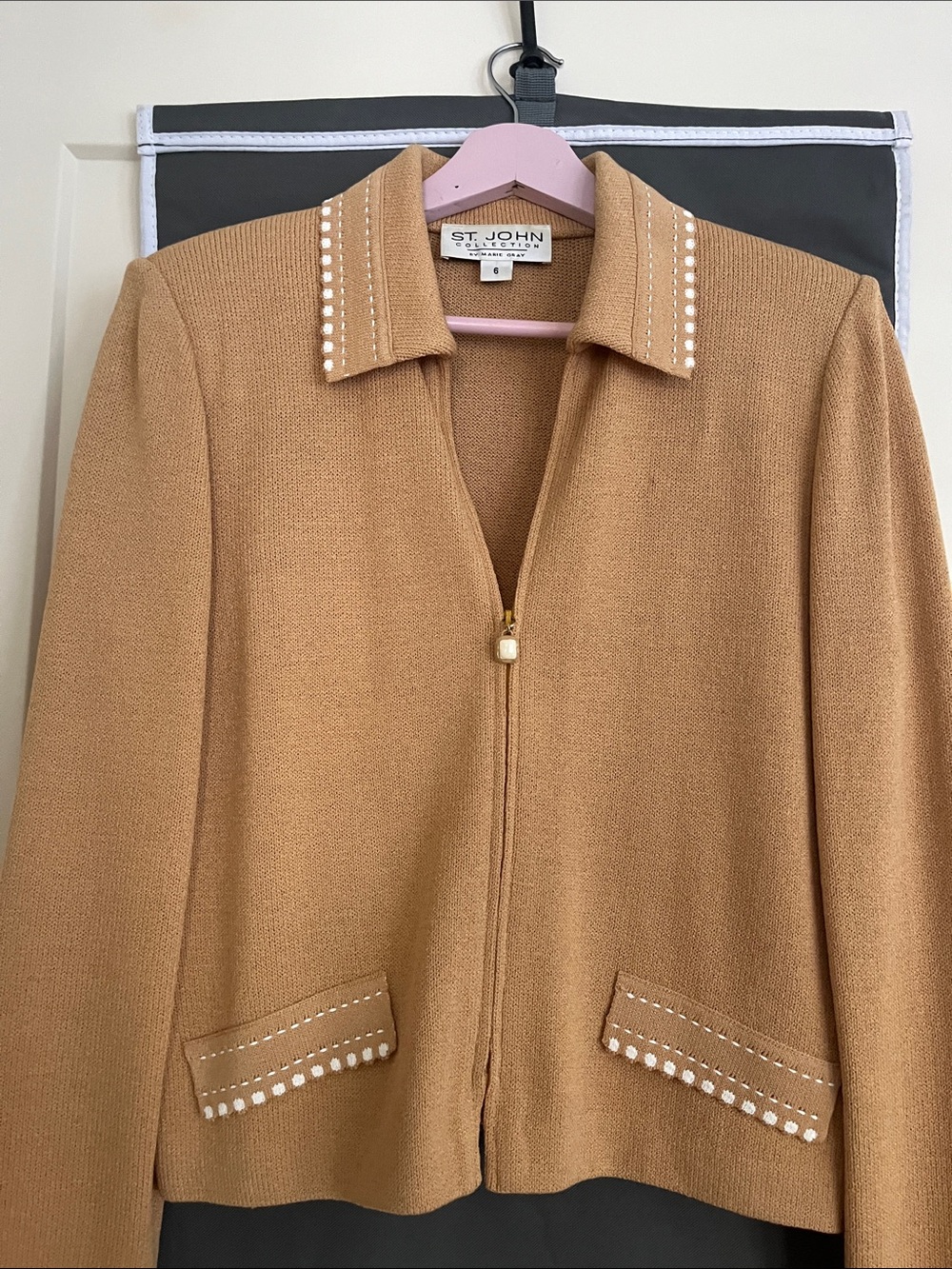 St. John Collection Camel 3pc Suit